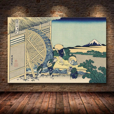 Japanese Nature print 'Shigoto'