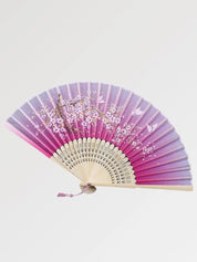 Detail view of Japanese garment - Japanese Fushia Miyoshi Fan