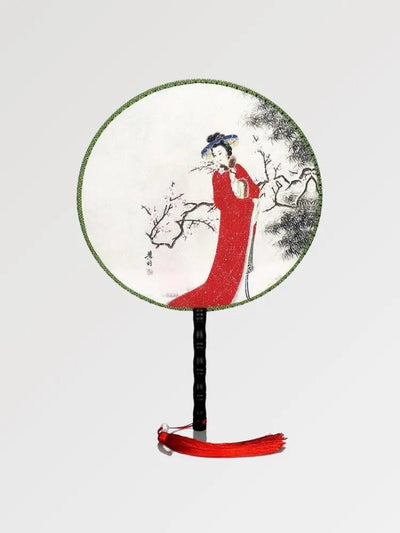 Maiko 'Handa' Round Japanese Fan