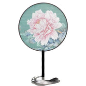 Back view of japanese folding fan