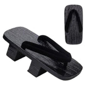 Detail view of geta sandals - Japanese Geta Hekinan