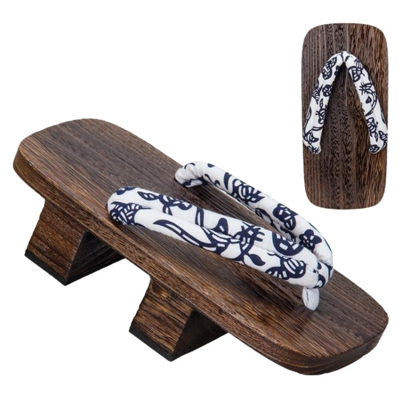 Detail view of geta sandals - Japanese Geta Okayama