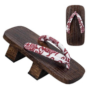 Detail view of geta sandals - Japanese Geta Shakori