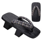 Detail view of geta sandals - Japanese Geta Shinshiro