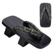 Detail view of geta sandals - Japanese Geta Tokoname