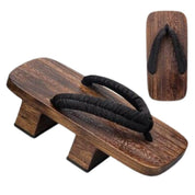 Detail view of geta sandals - Japanese Geta Toyohashi