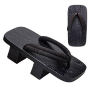 Detail view of geta sandals - Japanese Geta Tsushima