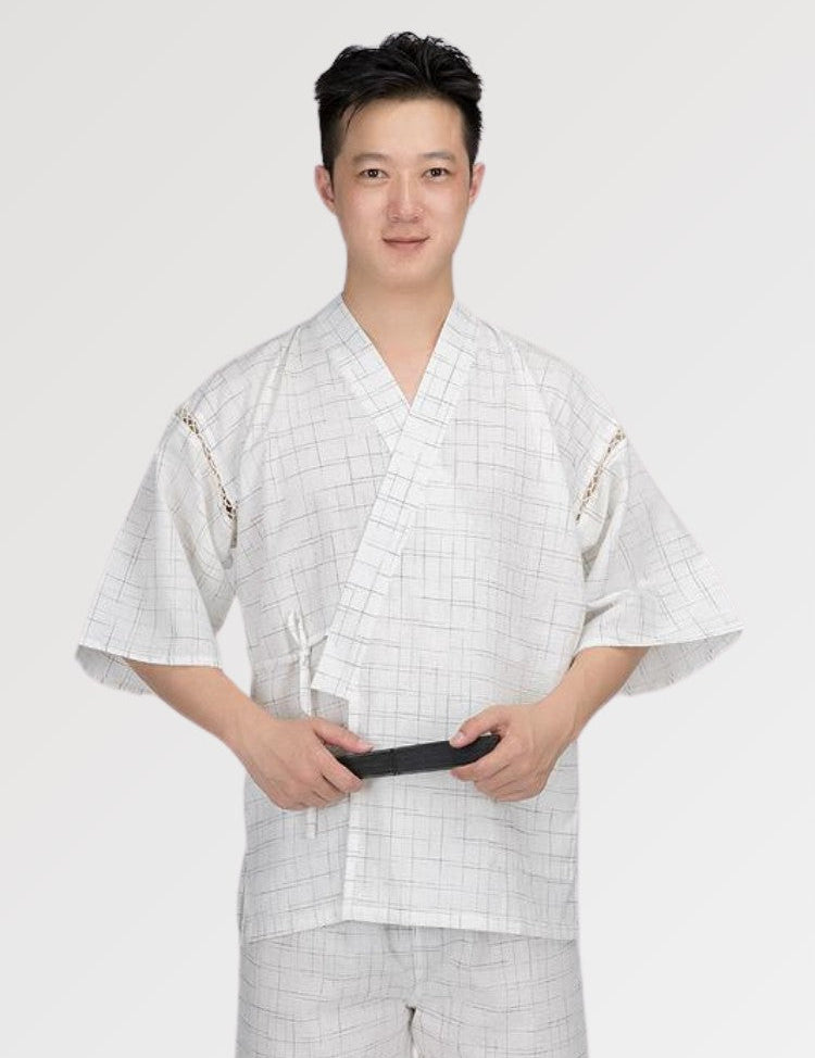 Jinbei Man White 'Samura Set' Japanstreet