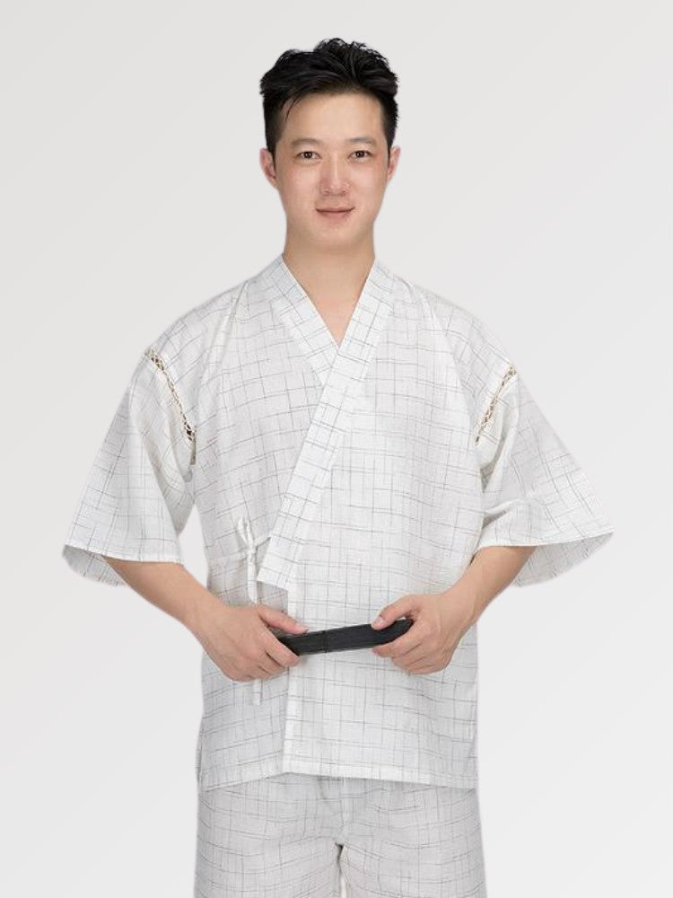 Jinbei Man White 'Samura Set' Japanstreet