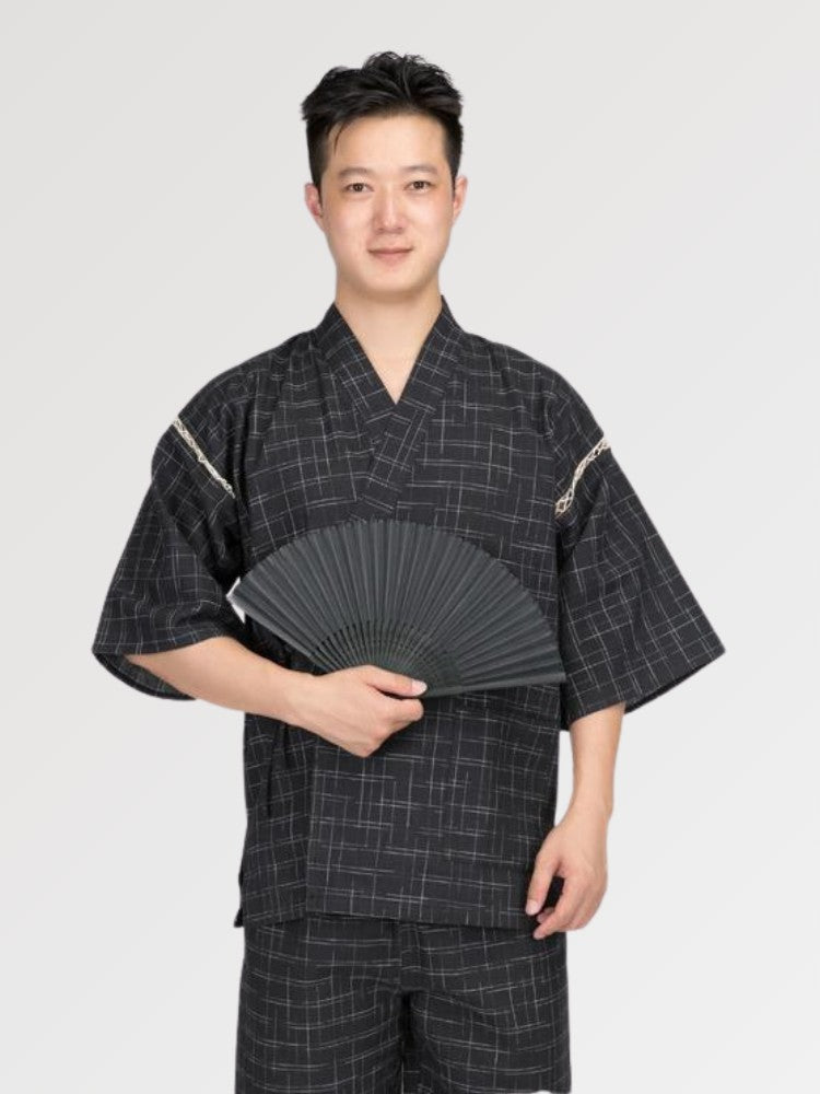 Jinbei Man Black 'Samura Set' Japanstreet