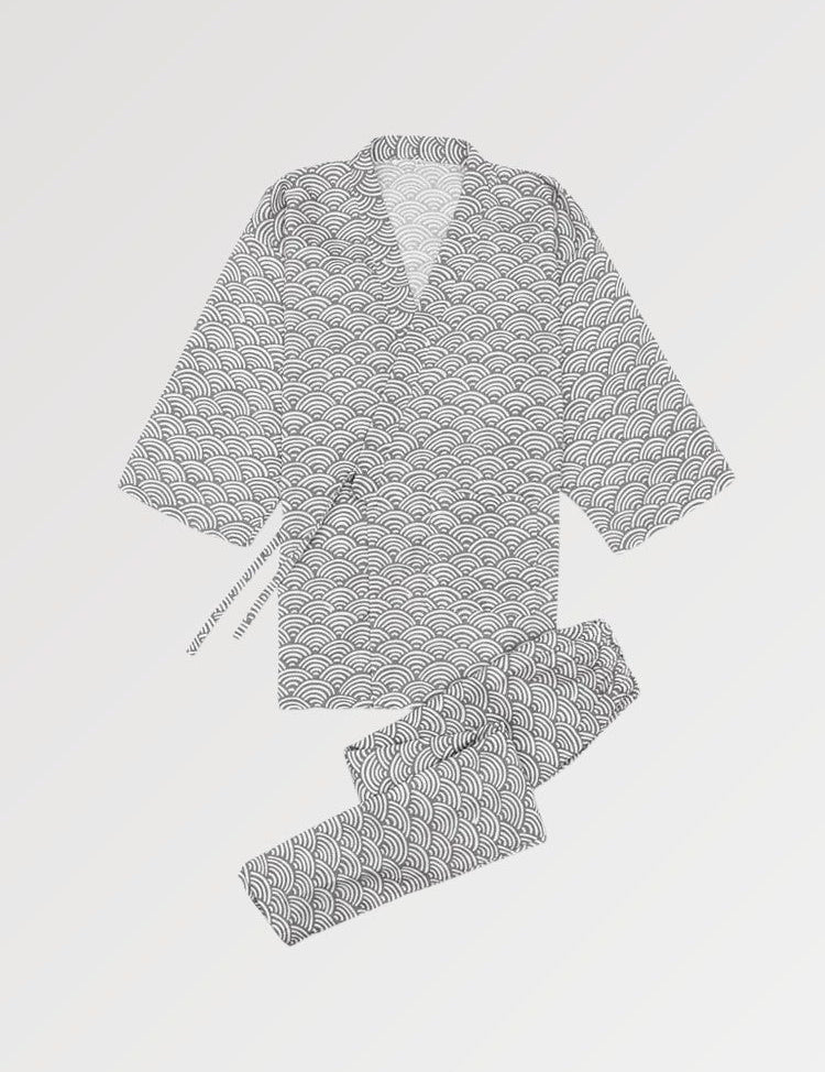 Jinbei kimono for men in a purely traditional style