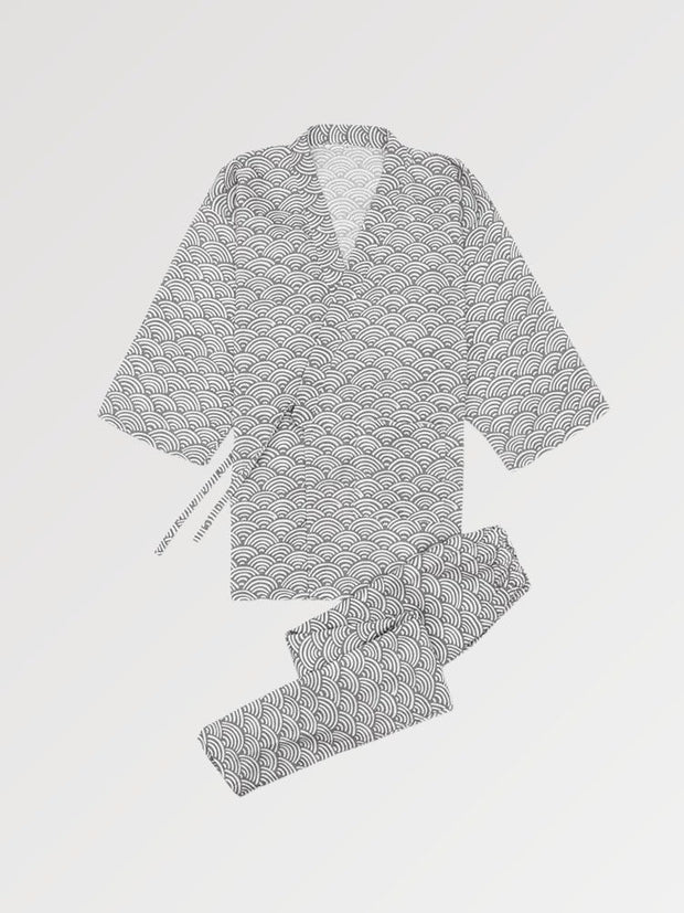 Jinbei kimono for men in a purely traditional style