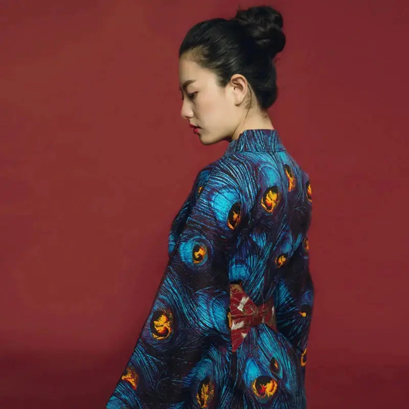 Women's Japanese Style Kimono 'Sanaé'
