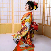 Women's Furisode Kimono 'Fushiki'