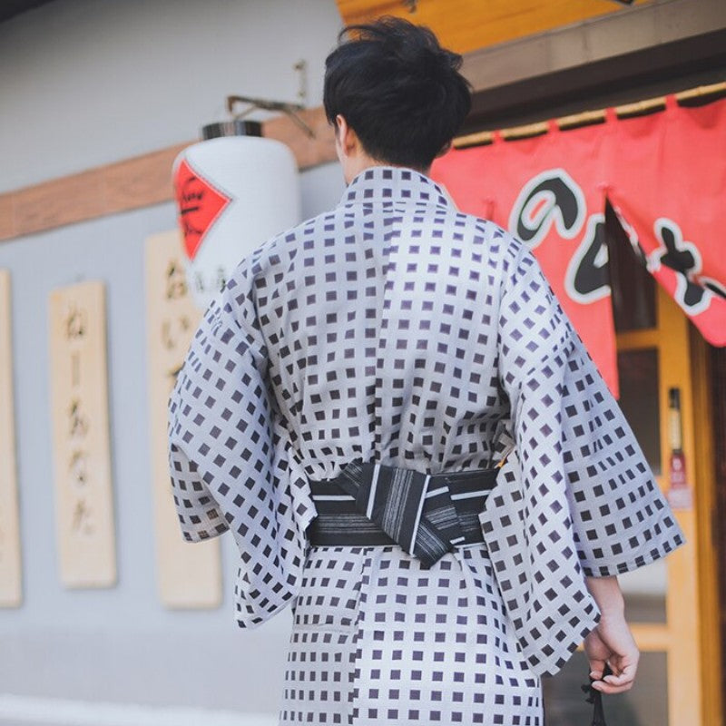 Kimono Man White 'Higashine'