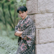 Japanese Samurai Men's Kimono 'ATK'