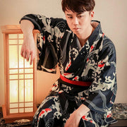 The Kimono for Men Fashion Japanstreet with the famous koi carp pattern