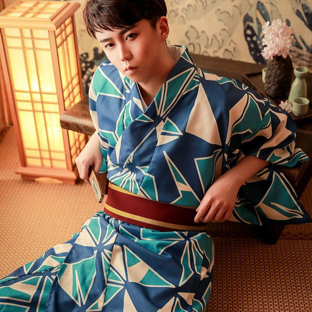 modern male kimono