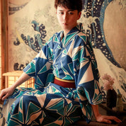 Modern Men's Kimono 'Toyoashi'