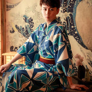 Modern Men's Kimono 'Toyoashi'