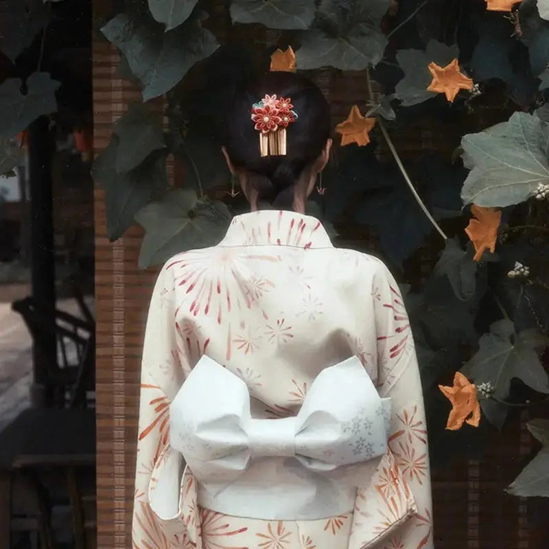 Women's Japanese Kimono 'Hanabi