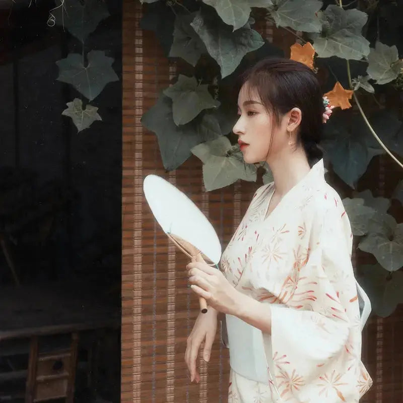 Women's Japanese Kimono 'Hanabi