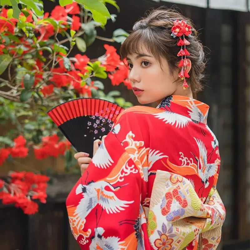 Women's Japanese Kimono 'Shinjuku'