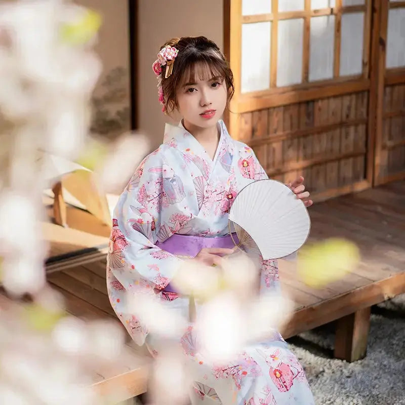 Japanese Kimono Woman Kawaii