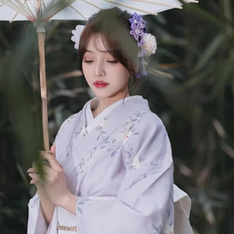 Vintage Japanese Women Kimono 'Shizuko'