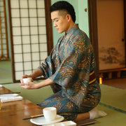 Men's Japanese Silk Kimono 'Koniya'