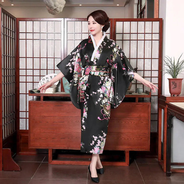 Long Japanese Kimono for Women