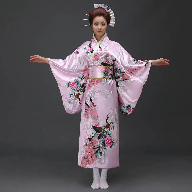 Traditional Japanese Women's Kimono 'Nori'