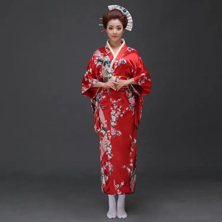 Traditional Japanese Women's Kimono 'Nori'