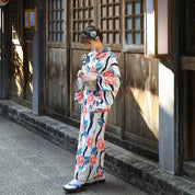 Japanese Women's Yukata Kimono 'Shigeko'