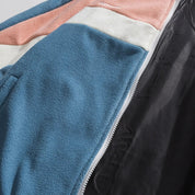 Patchwork Fleece Jacket 'CATTEE'