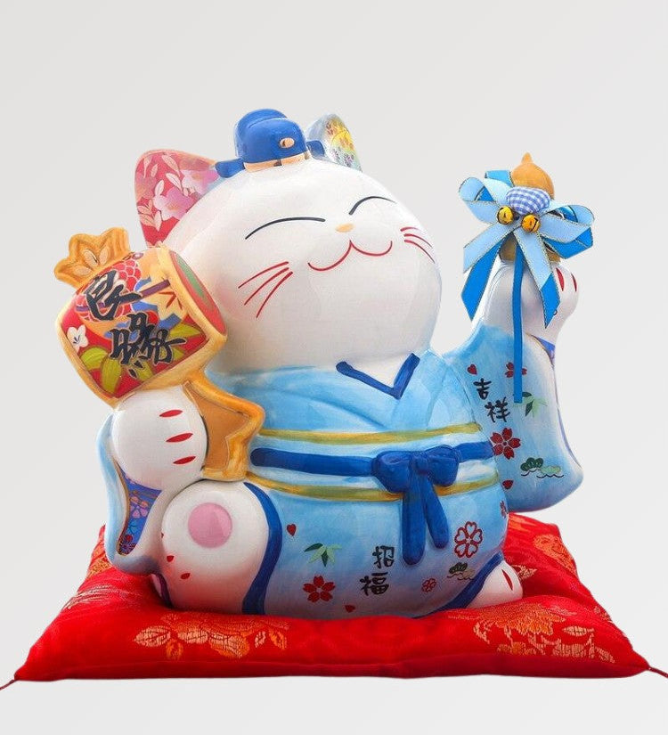 Maneki Neko Piggy Bank for Men