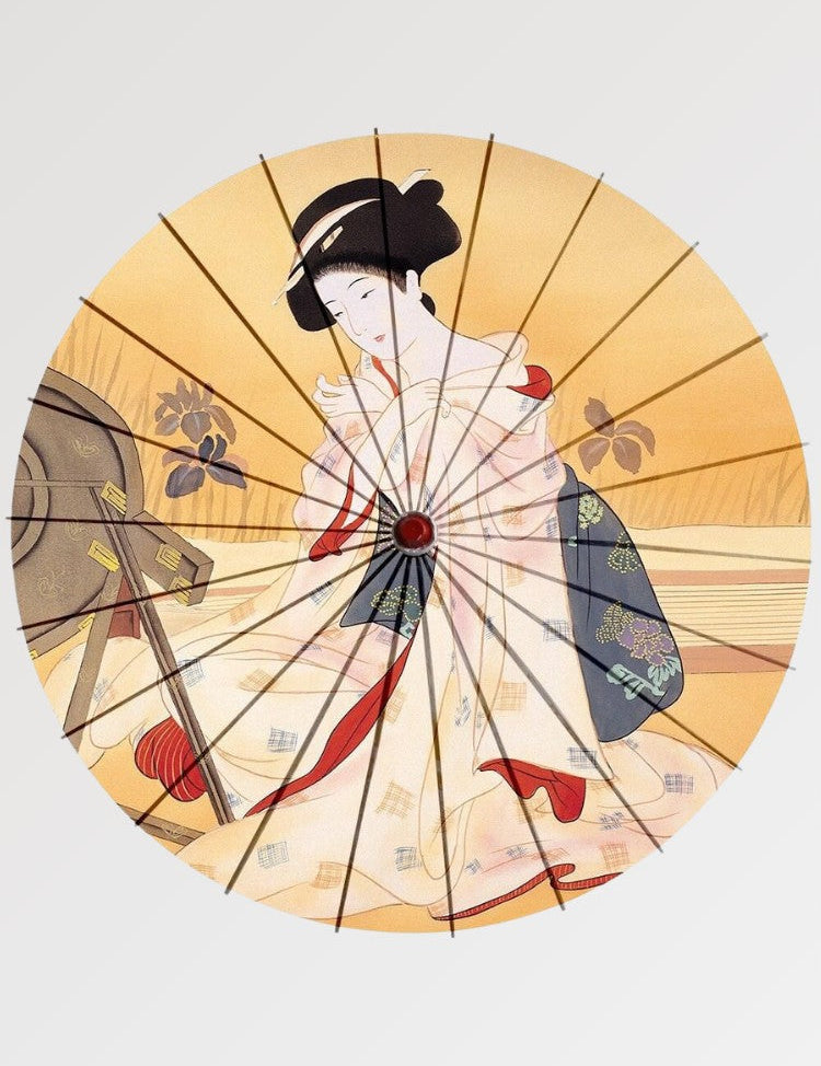 Japanese bamboo umbrella