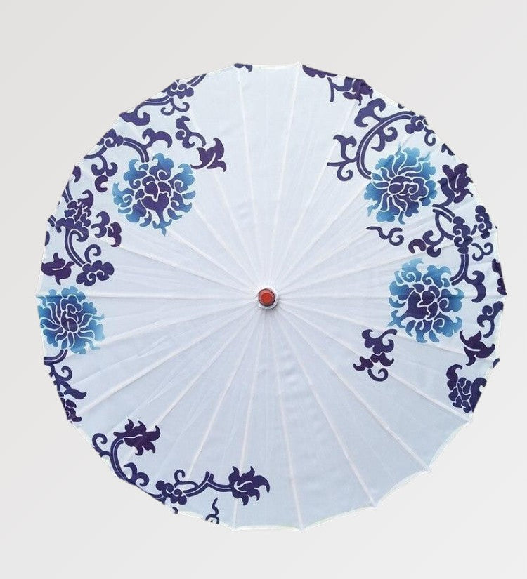 Japanese white umbrella