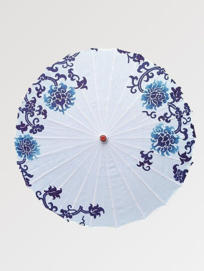 Japanese white umbrella