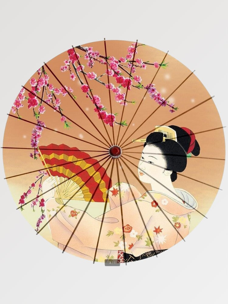 Japanese folding fan