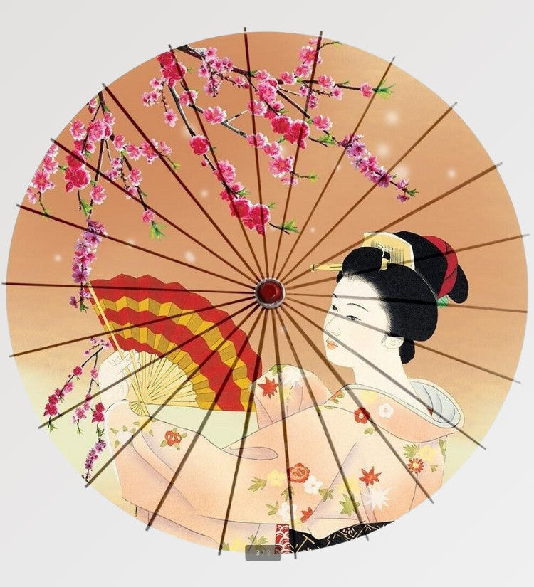 Japanese umbrella fan 