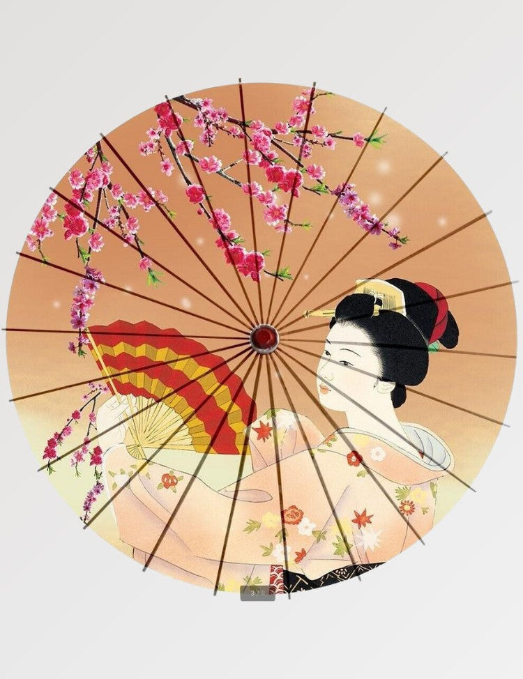 Japanese umbrella fan 