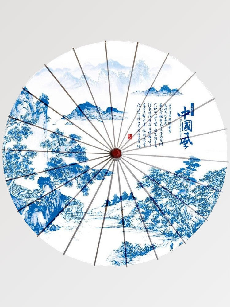Japanese garden umbrella
