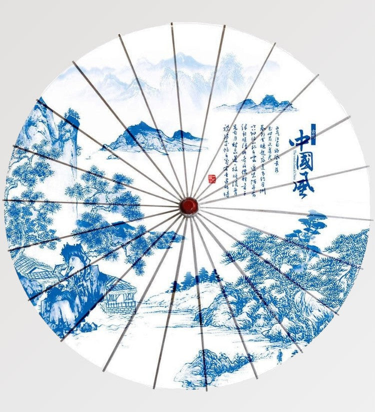 Japanese garden umbrella