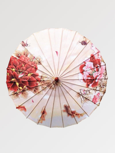 Japanese umbrella blossom