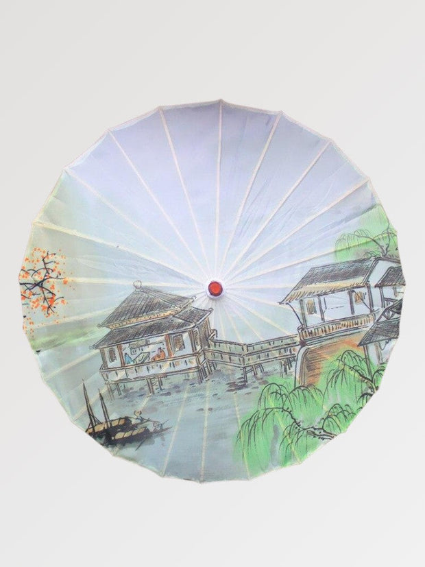 Japanese umbrella print