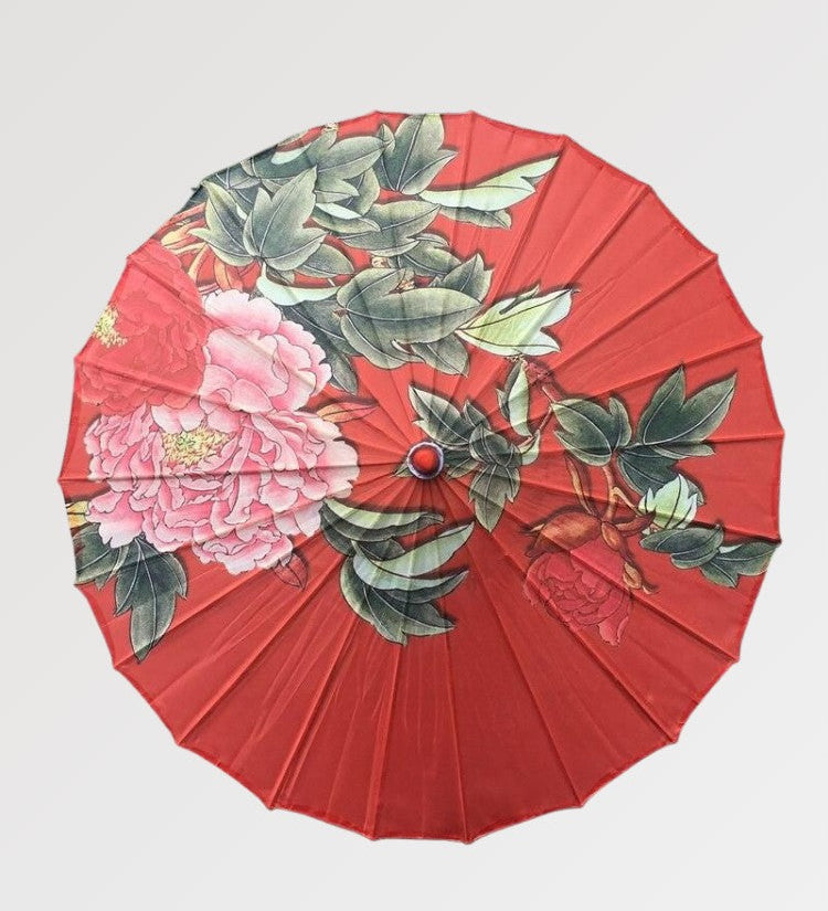 Japanese red umbrella