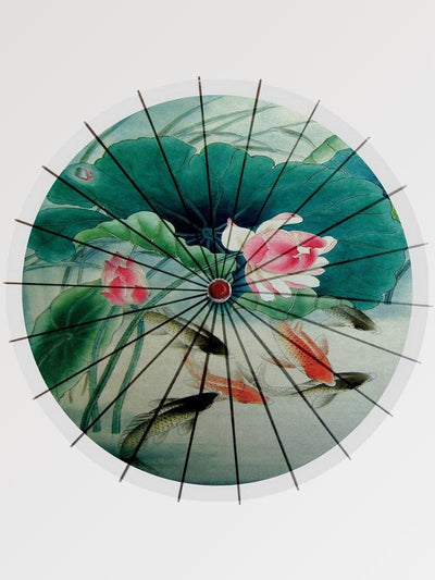 Japanese Transparent Umbrella 'Koi'