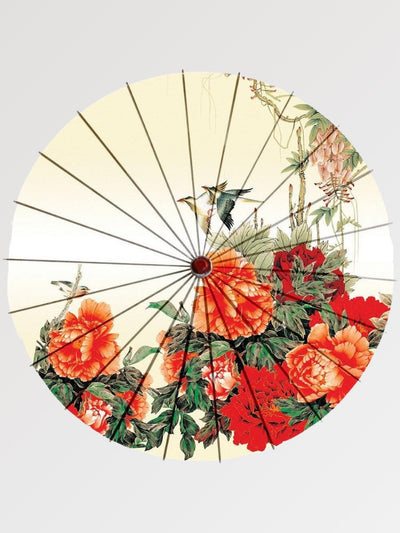 Pink Japanese Umbrella 'Asatsuyu'