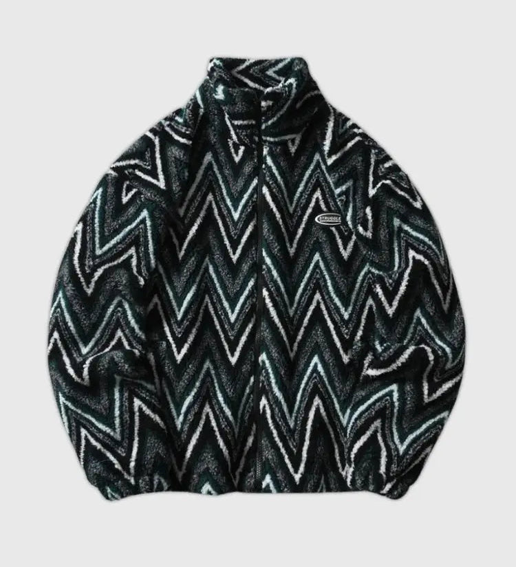 Vintage Streetwear Fleece 'Hazume'